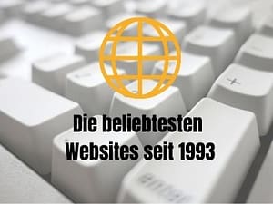 Die beliebtesten Websites seit 1993 Doreen Anette Ullrich Brandingpilot